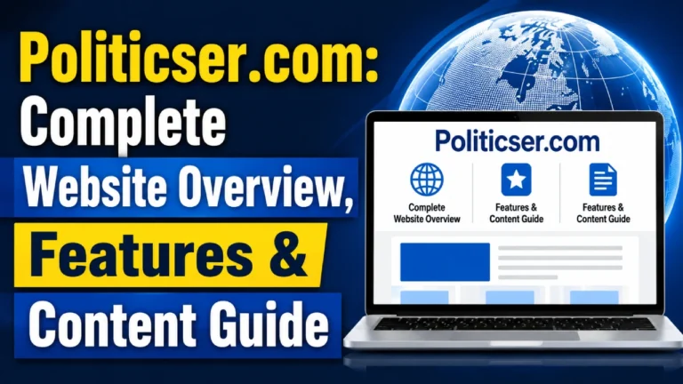 Politicser.com: Complete Website Overview, Features & Content Guide